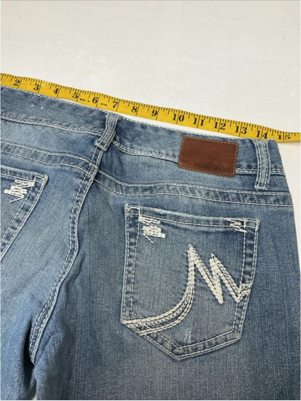 Maurice’s Y2K Long Jeans Size 5/6 - Picture 3 of 6